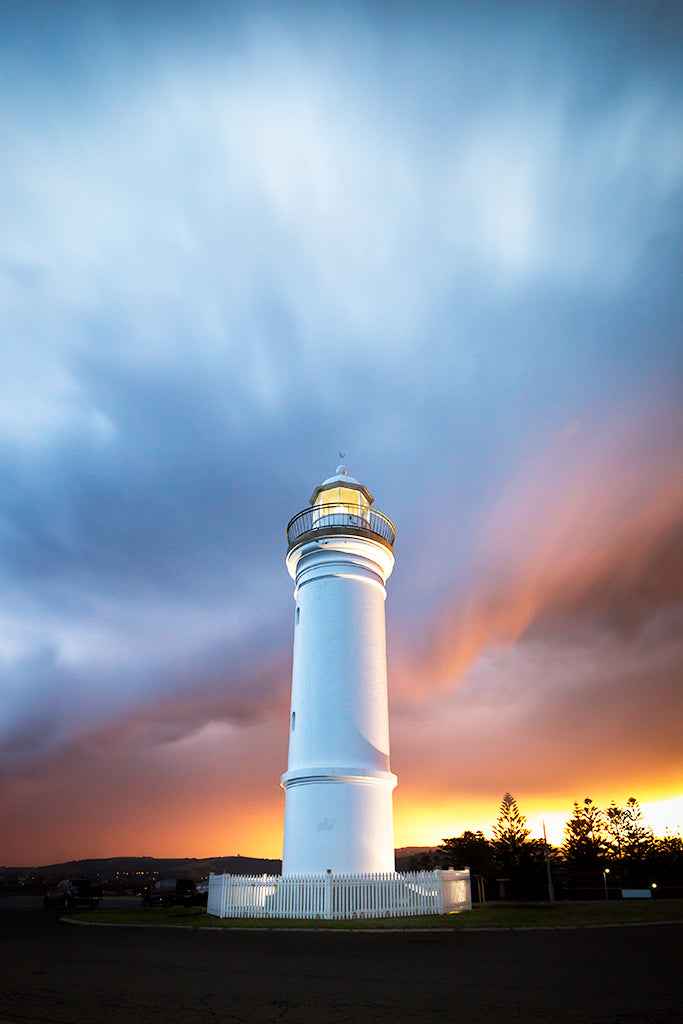 Kiama Light house at sunset