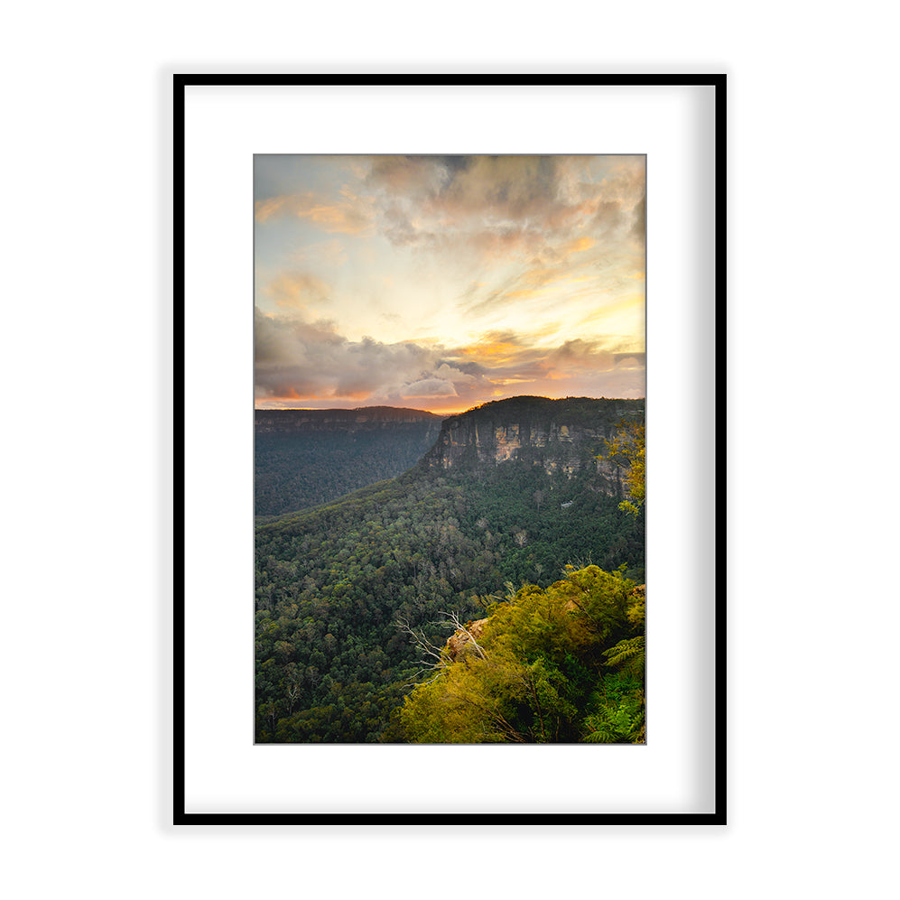 Sunset from Echo Point Blue Mountains