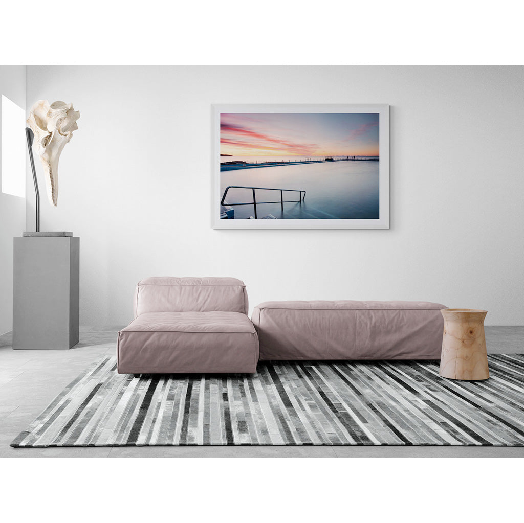 Wall art Home decor Rook pool sunrise sunset water red colour sky