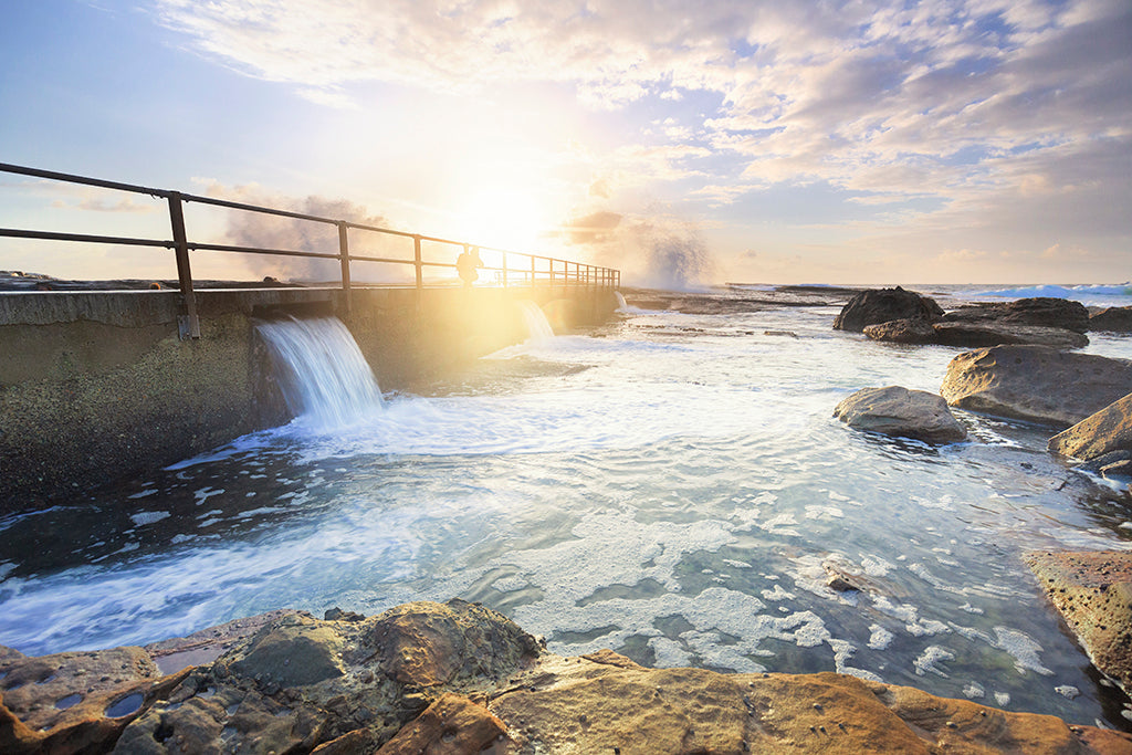 North Curl Curl Rock Pool sunrise