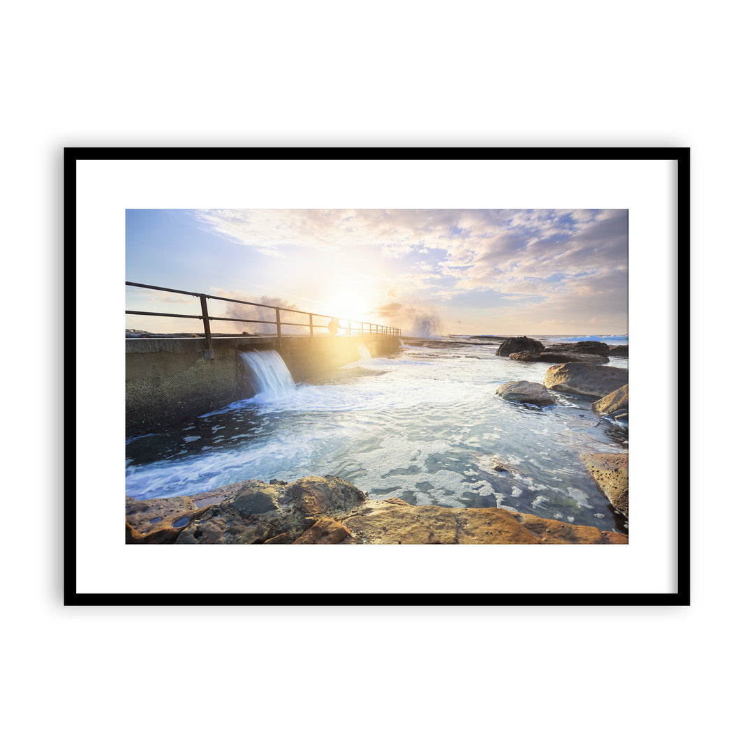 North Curl Curl Rock Pool sunrise