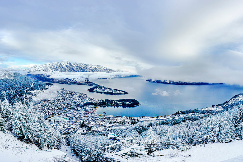 View of Queenstown from Gandola