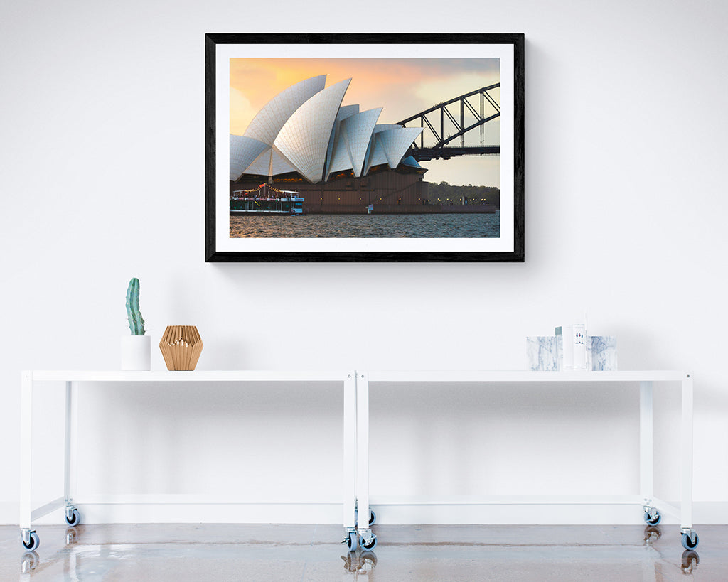 Opera house closeup